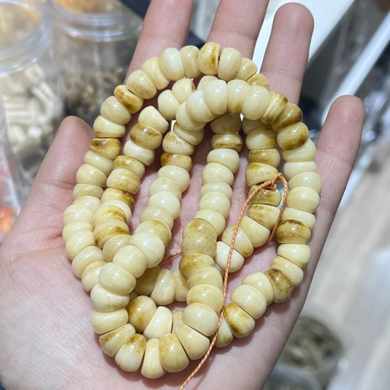 

Old Material Bone Garlic Clove Large Intestine Jewelry Accessories Bracelet Necklace