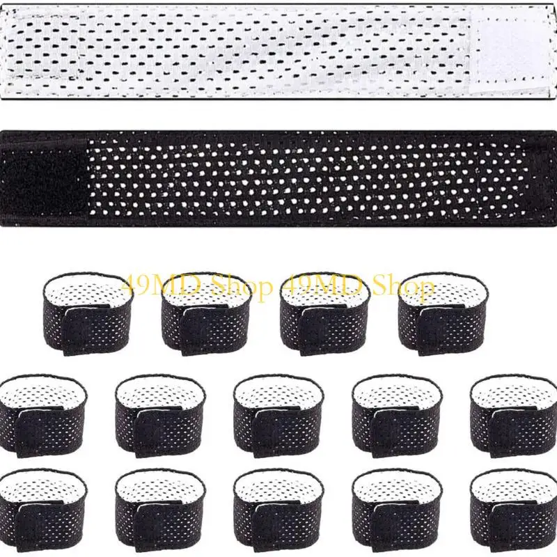 

49MD 6/12 шт., спортивные нарукавные ленты, спортивная рубашка, галстук на рукавах для комфортных тренировок, быстрое и надежное