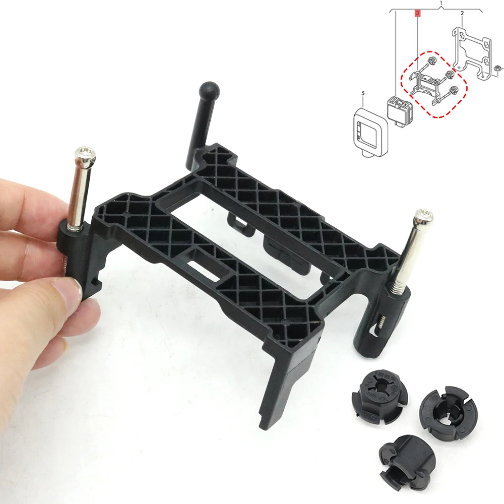 

For VW E-Golf 5G Polo MK5 6R 6C Transporter Camper SG T6 Front ACC Cruise Radar Senor Module Fixing Support Holder Clip Bracket