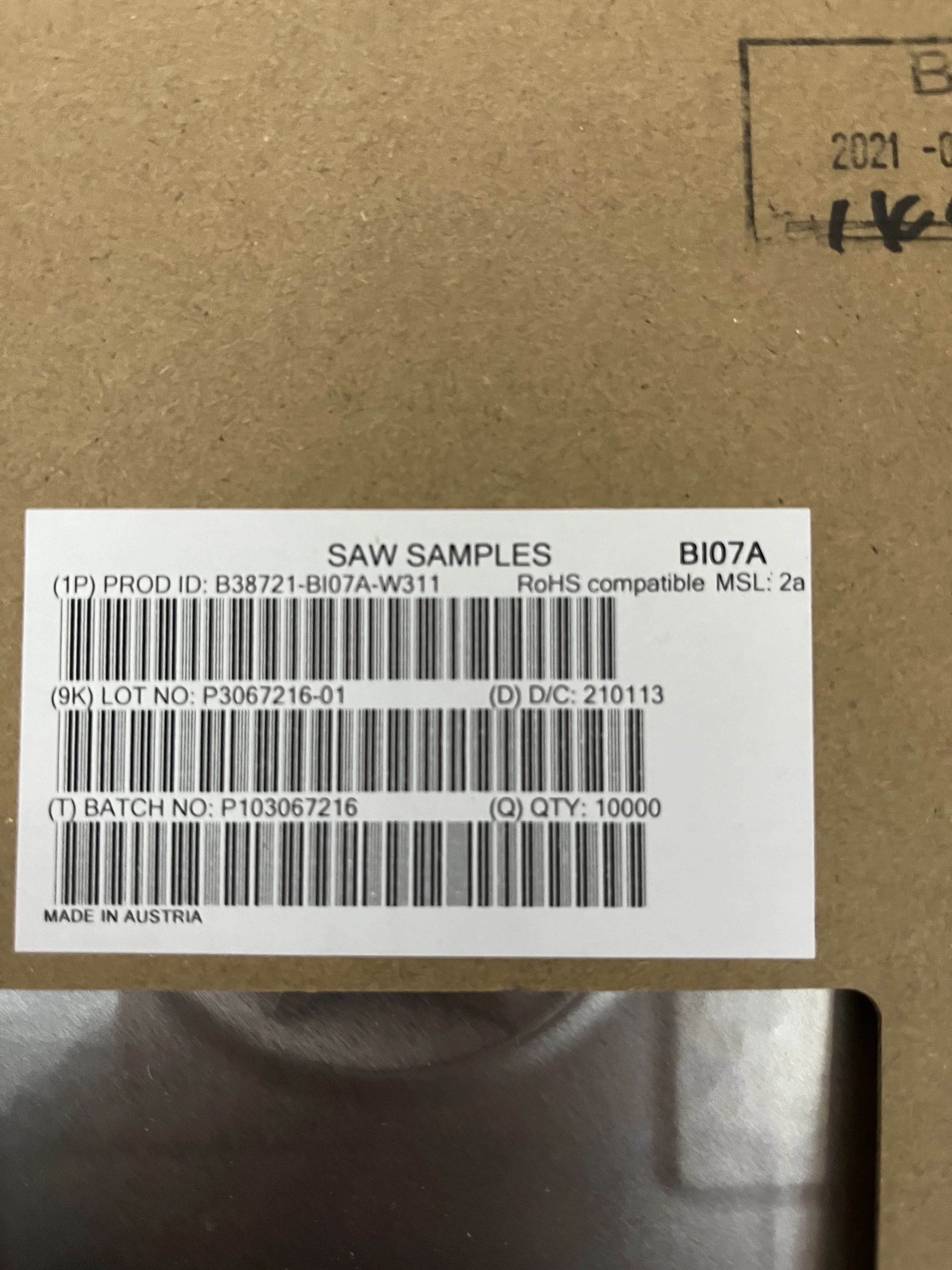 

10PCS B38721-BI07A-W311