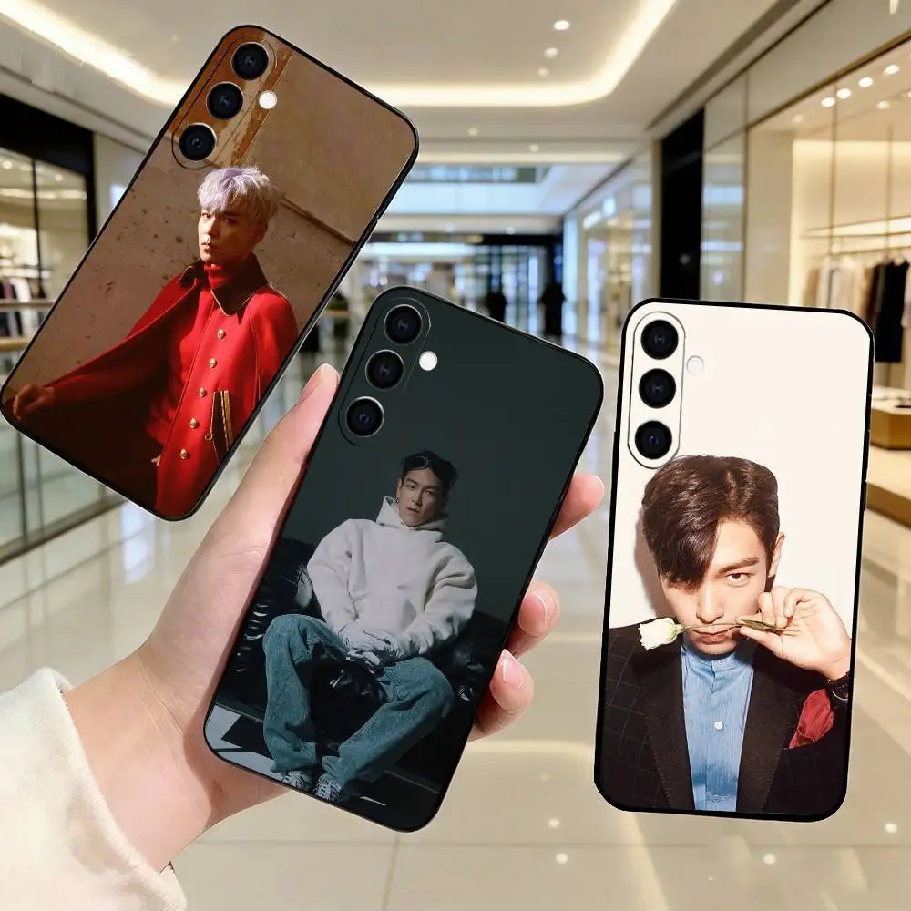 C-Choi S-Seung Hyun T-TOP  Phone Case Black Silicone Soft For Samsung Galaxy A73,A72,A71,A70,A53,A52,A51
