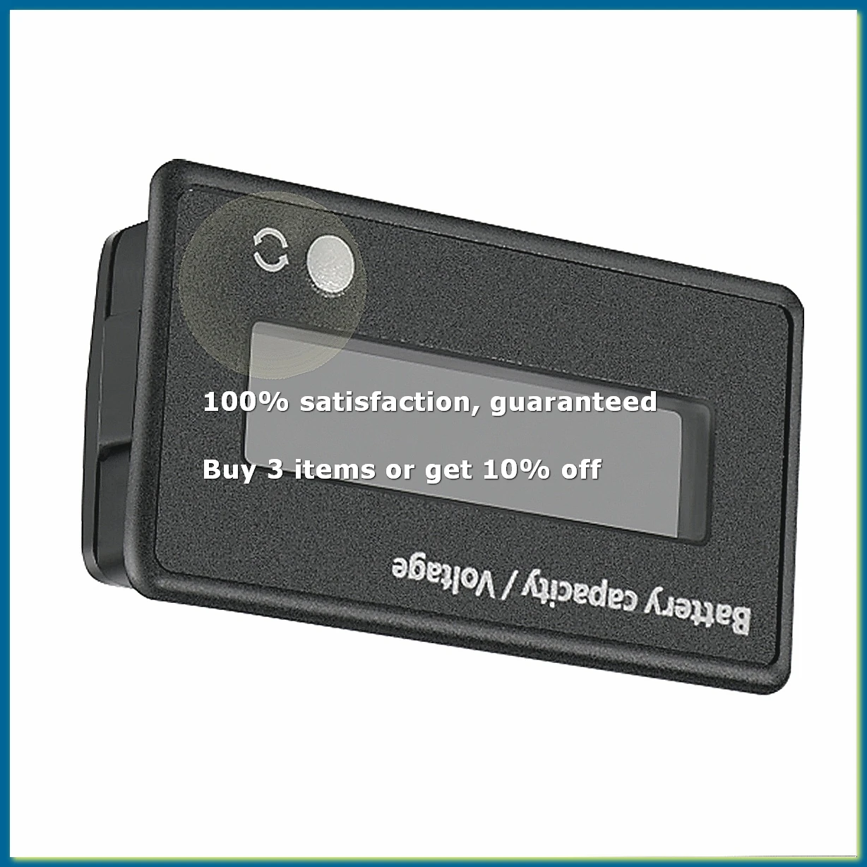 Battery Meter Battery Capacity Voltage Monitor, DC 12/24/36/48/60/72/84V Battery Capacity Voltage Gauge Indicator-FABY
