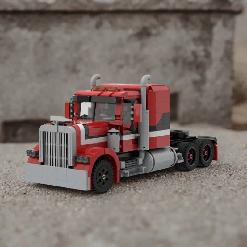 

1141PCS MOC Educational Construction Toy Peterbiltst 379 Rc Truck Model DIY Building Blocks Creative Gift for Children117