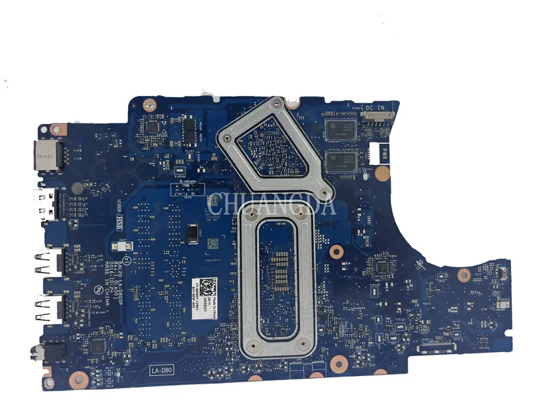 Imagem -04 - Placa-mãe do Portátil para Dell Inspiron 15 5567 5767 Bal20 La-d805p com I36006u Cn06682y 06682y