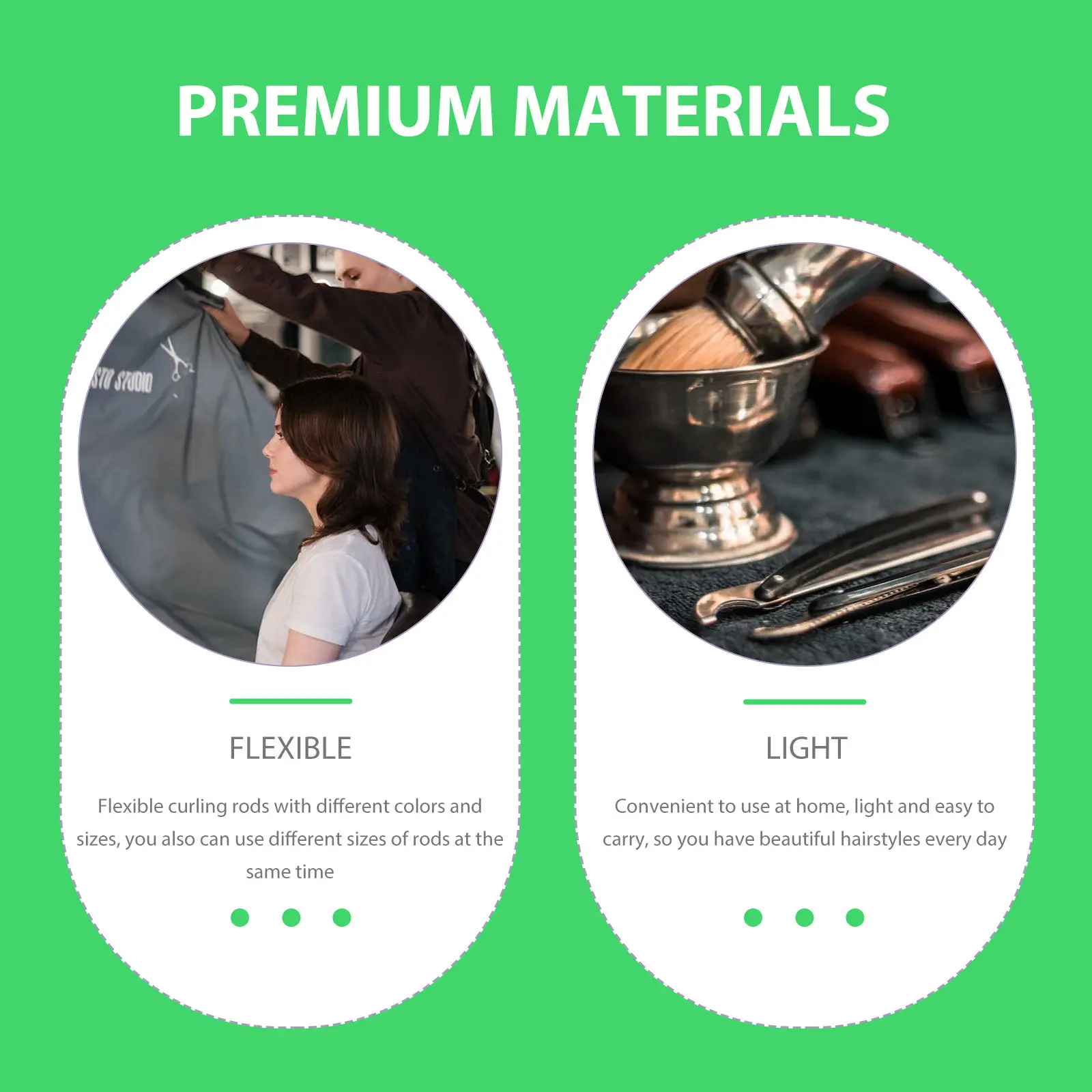 

20 шт. гибких бигуди для длинных, средних и коротких волос, без нагрева, компактное решение для завивки без термического воздействия, идеально для путешествий