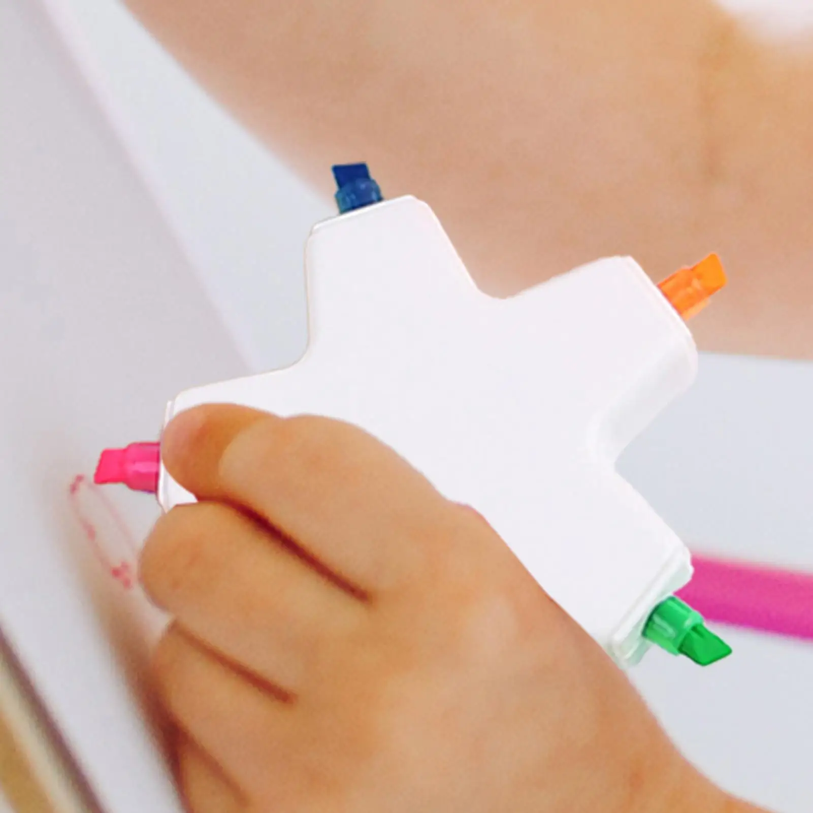 Highlighter Bulk Multicolored Fluorescent Marker Portable Small Graffiti Marker Small Book Information Marker