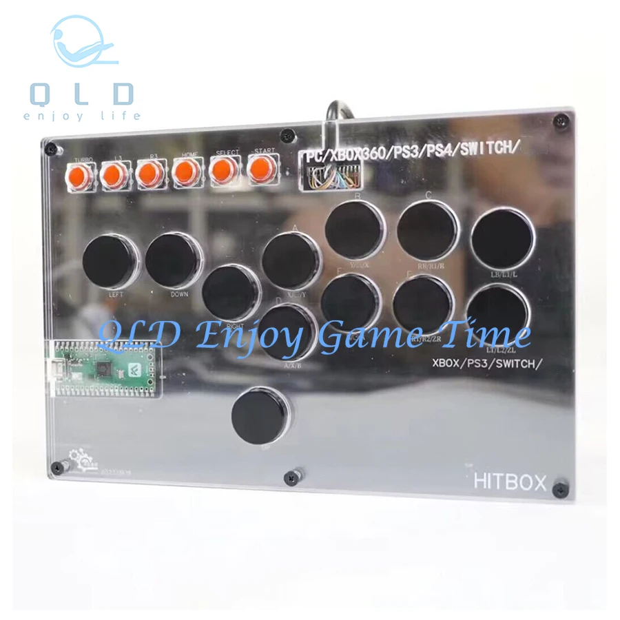 

Высококачественный бой Hitbox, мини-игровой ящик Fighting, аркадная палка контроллера Fight, для ПК/PS3/PS4/переключателя, консоль SNK NEO GEO CBOX