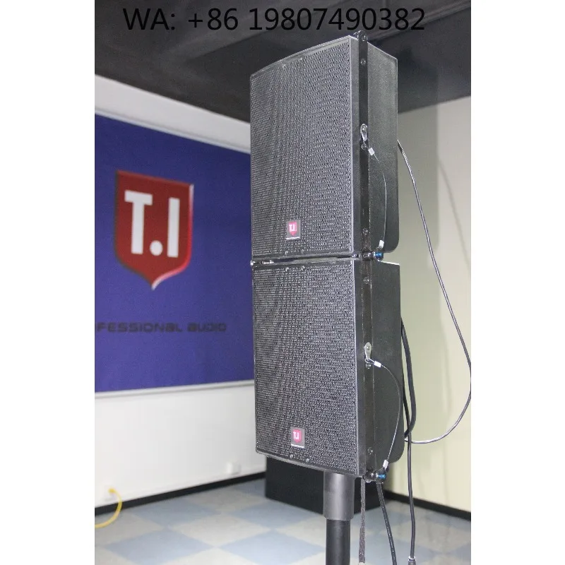 Two Way Mini Active Line Array Speaker with Stand Professional Audio for Indoor Outdoor Show