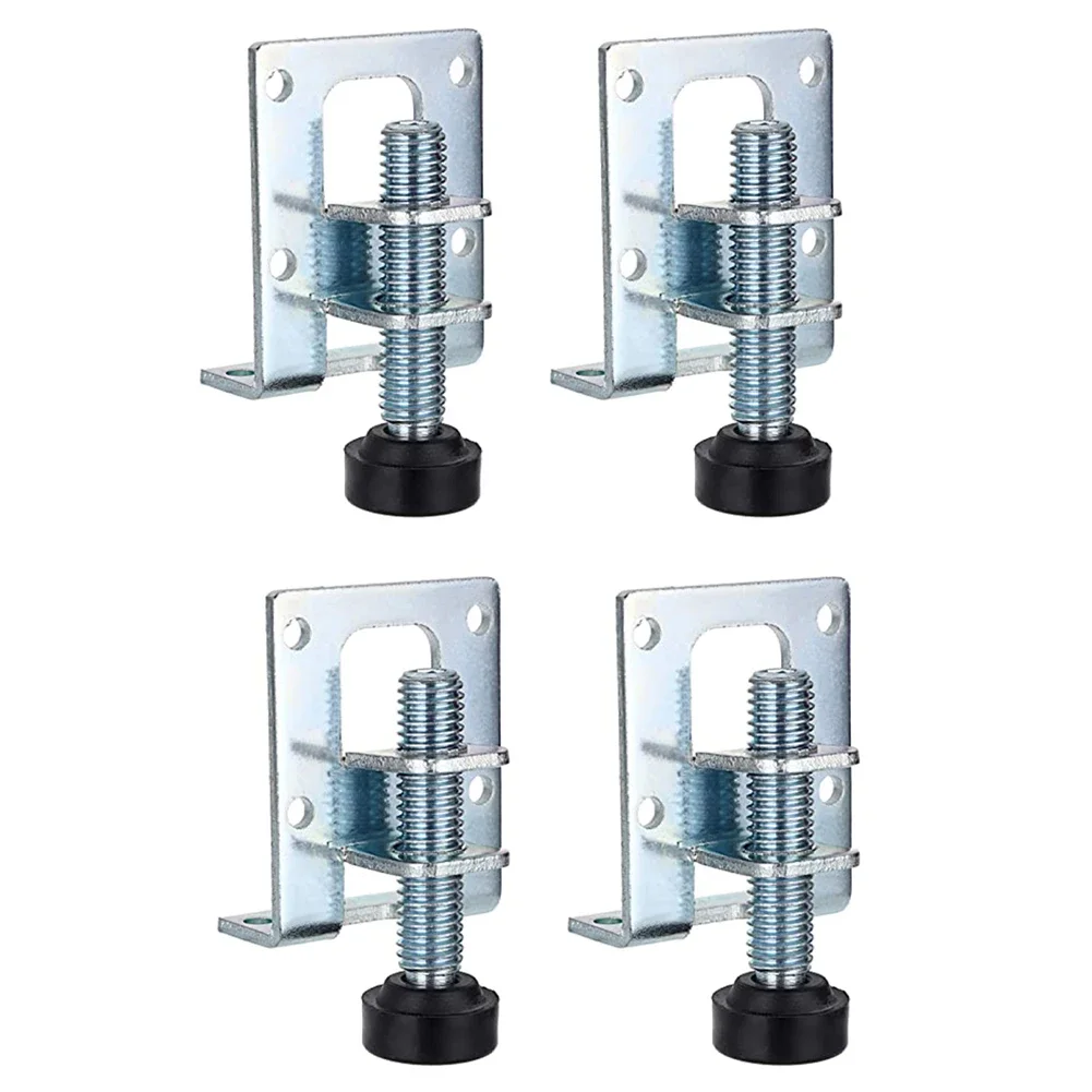 Heavy Duty Adjustable Furni-ture Leveling Feet 4pc - Perfect For Kitchen Home Bedroom Couch Desk Repair And Treatment