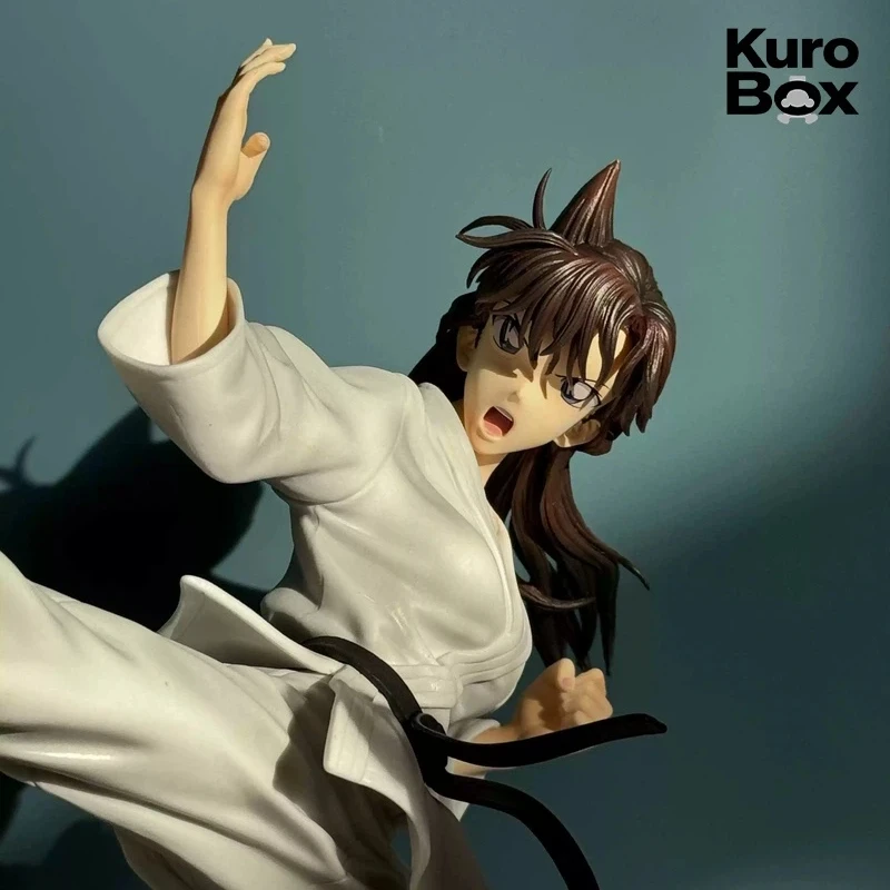 

Популярная аниме-фигурка Детектива Конана в костюме для карате, фигурка Ран Мори, модель-игрушка, кукла-статуэтка Детектива Конана, декор для дома, подарок