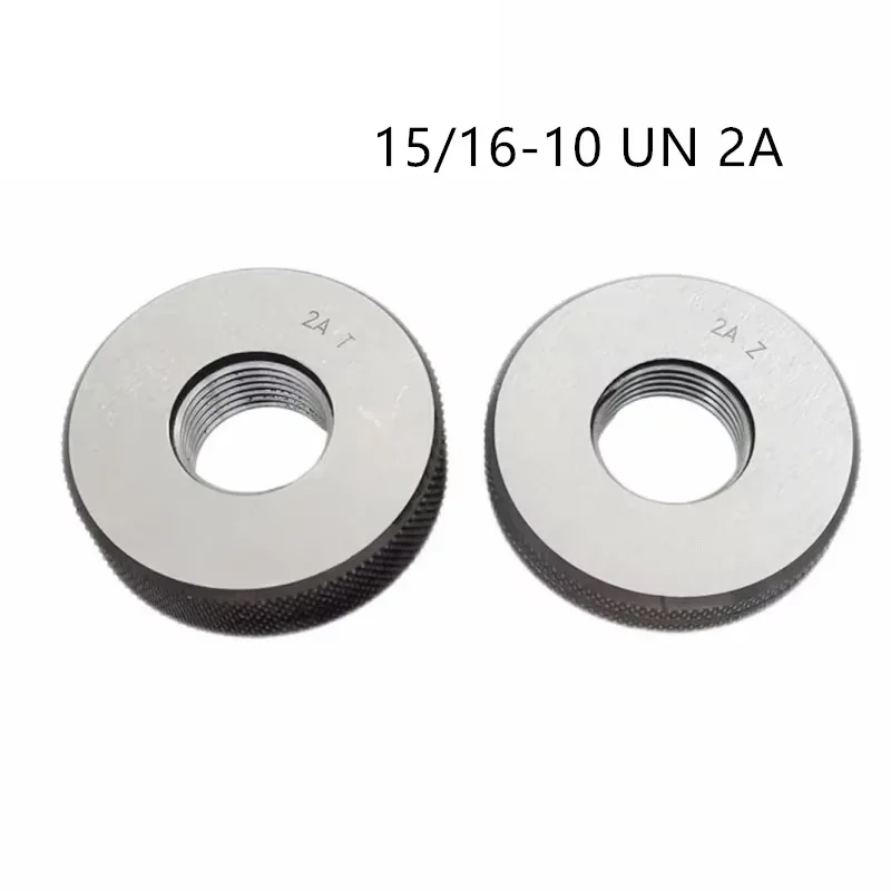

15/16-10 UNS UN 2B 2A American system thread plug ring gauge calibrate GO NOGO standard plug O gage