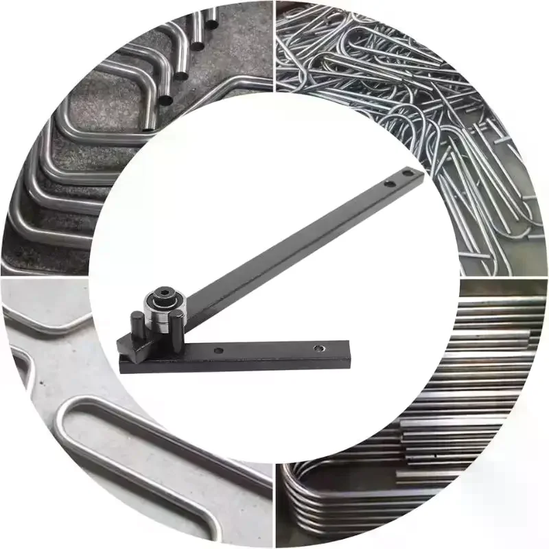 Manual Bending Machine Steel Bar Benders DIY Braided Basket Anchor Hook Iron Steel Copper Bar Light Bracket Manual Bending Tool