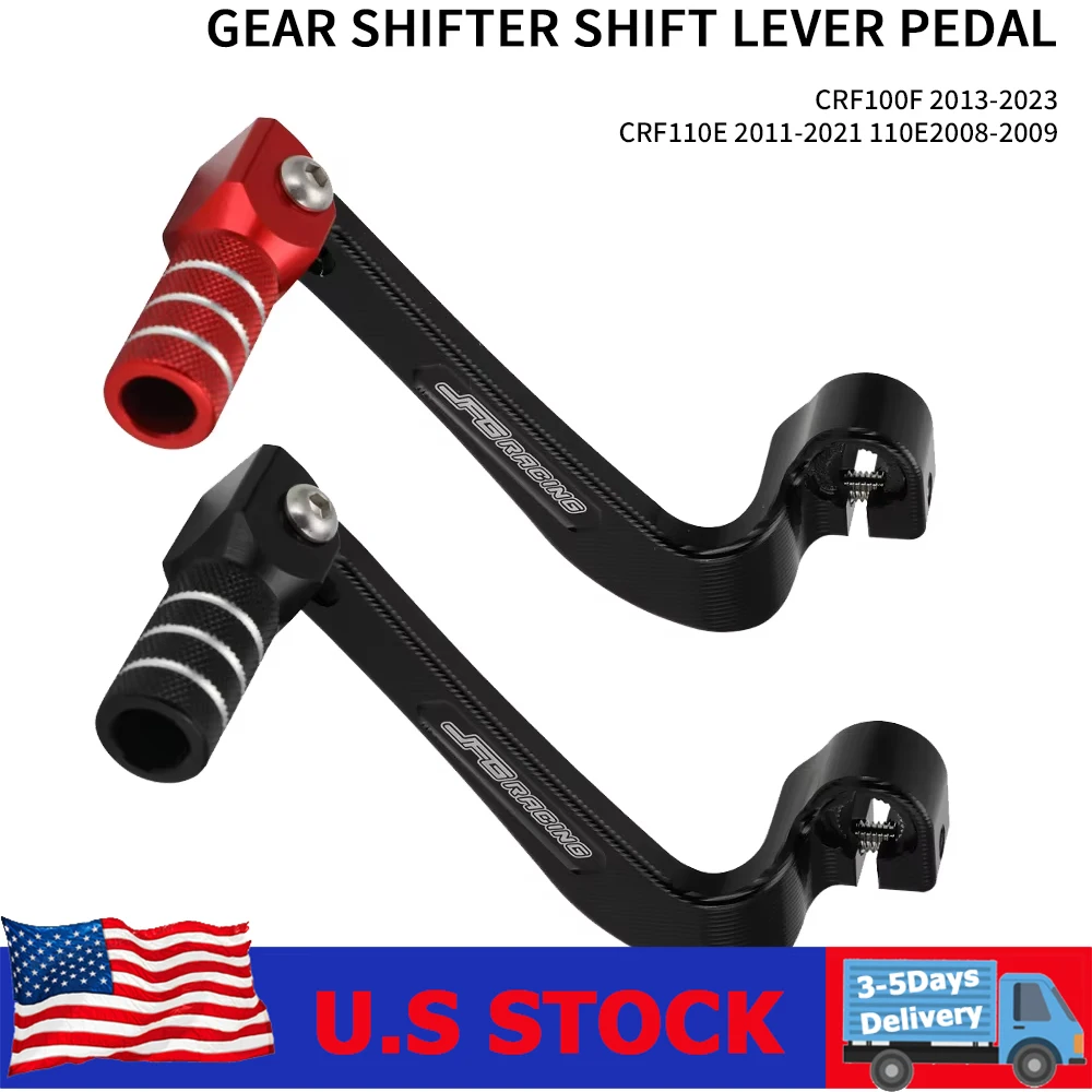 

Motorcycles Gear Shift Lever Pedal Aluminum CNC Foldable Tip Design For Honda CRF110F 2013-2023 TTR 110E 2011-2021 2008-2009