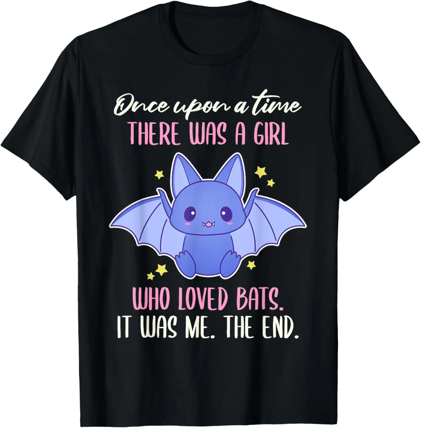 Once There Was A Girl Who Loved Bats T-Shirt