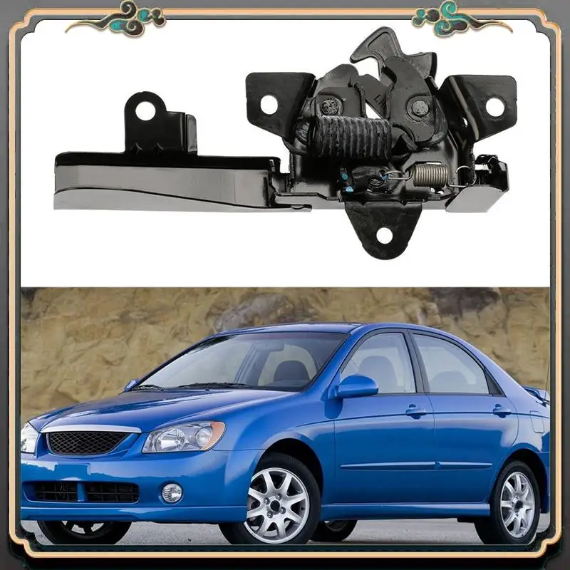 

Hood Lock Latch Assembly For 2004-2009 Kia Spectra 2005-2009 Kia Spectra 5 Accessories Parts Black