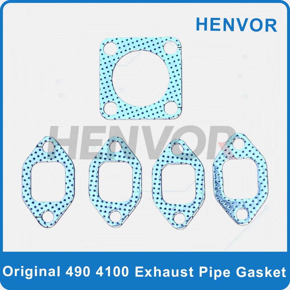 Engine Exhaust Gasket Pad for 490 4100 ZH4102 ZH4105 Manifold Seal Repair Parts