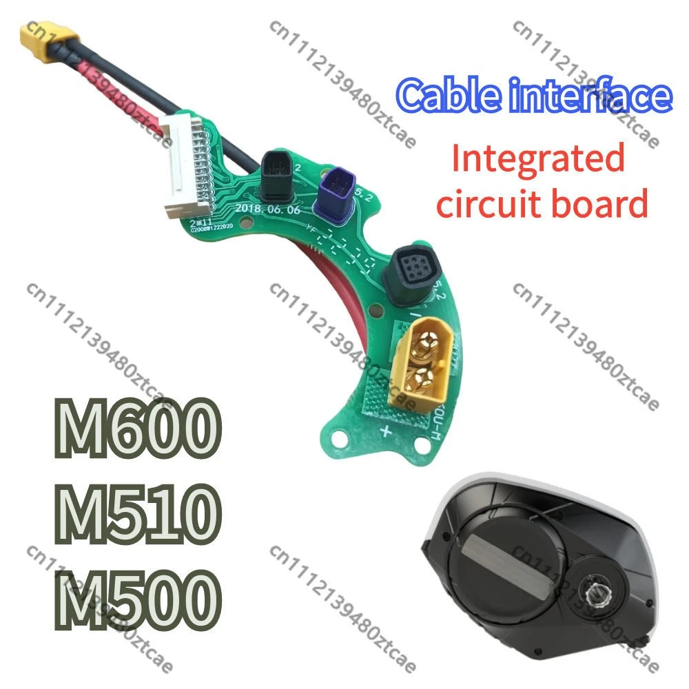 Waterproof Plug Integrated PCB Circuit Board Fit M500 M600 M510 Mid Drive E-bike Repair Parts