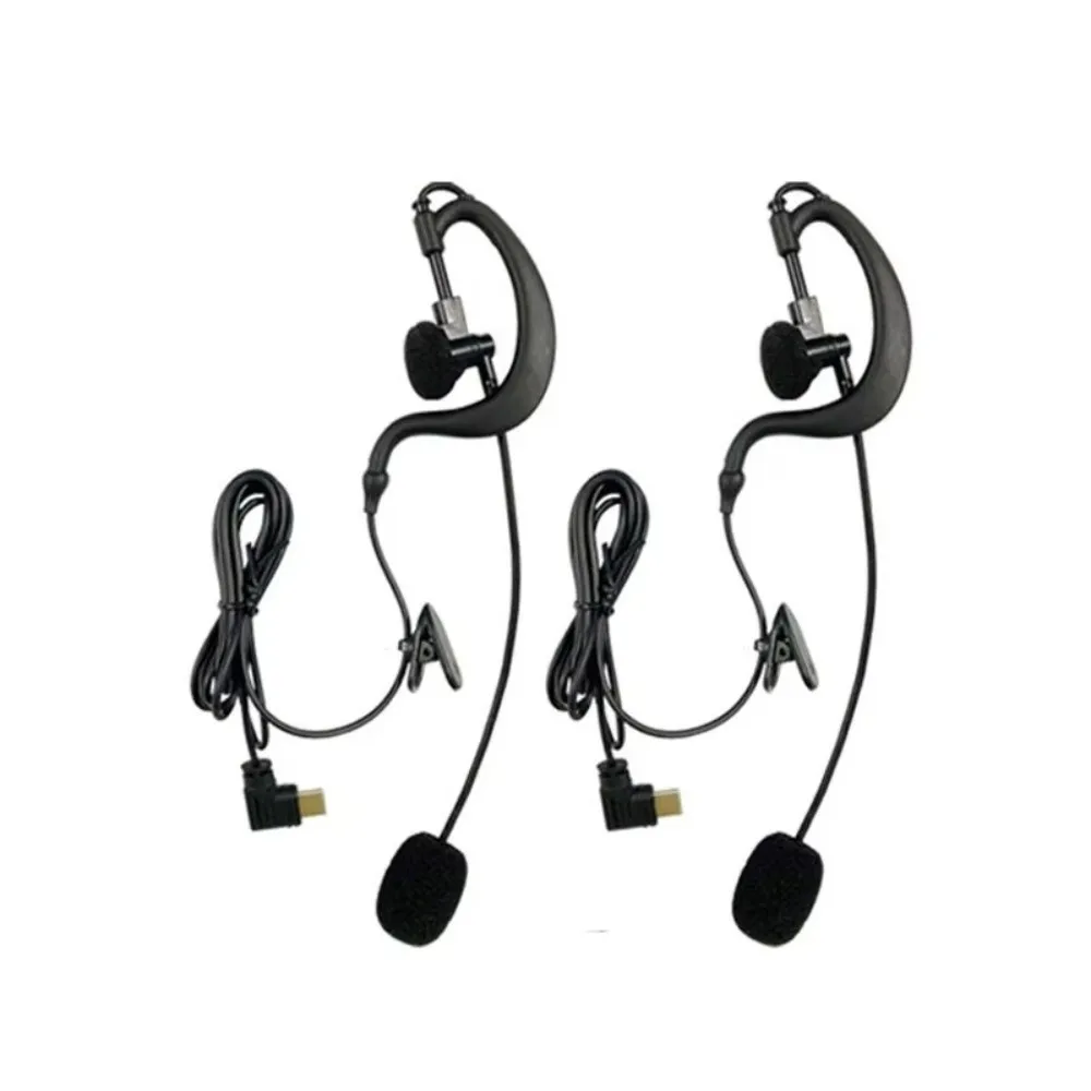 In-ear In-Ear Headphones Noise Reduction V6 PRO Bluetooth Intercom Earphone V4 Plus Type-C Interface Referee Headset Bicycle