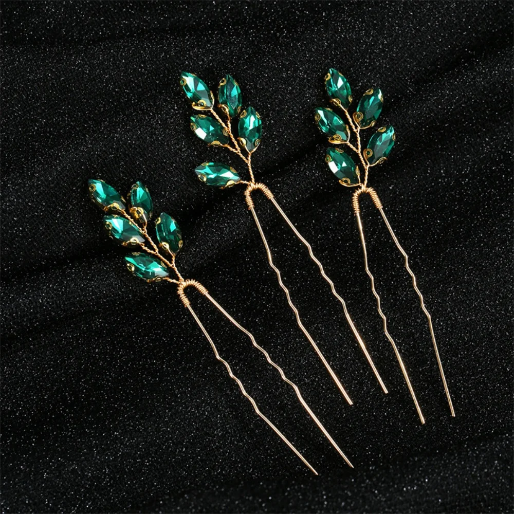 1pc Bridal Hair Comb Golden Branch Forest Style Hair Comb, Gold Wedding Hair Accessories, Ideal Choice for Bride and Bridesmaids image 2