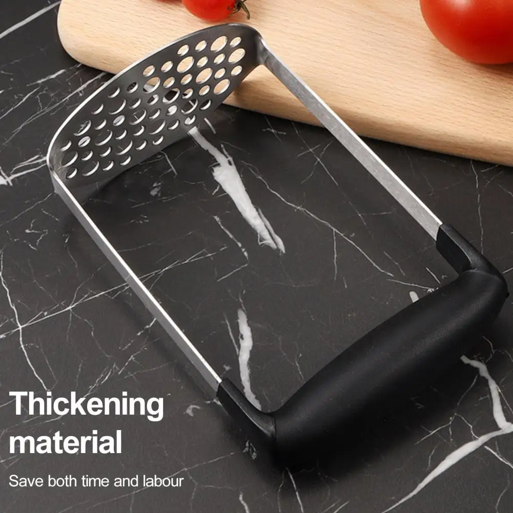 Stainless Steel Masher Fruit Masher Stainless-steel Potato Masher with Ergonomic Handle Food Grade Portable for Mashing