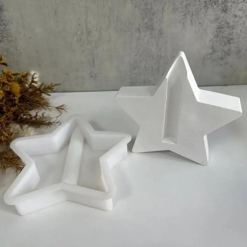 Vase Mold Silicone Material Suitable for Hand-Making Plant Flowerpot