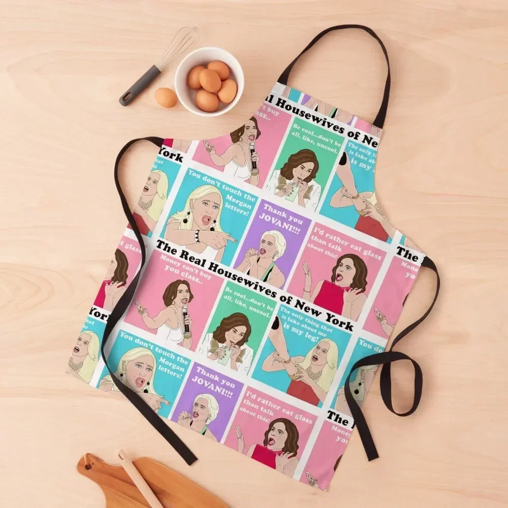 

Real Housewives NY Drama Apron Kitchens For Men barber men Kitchen Kawaii Accessories Kitchen Tools Accessories Apron