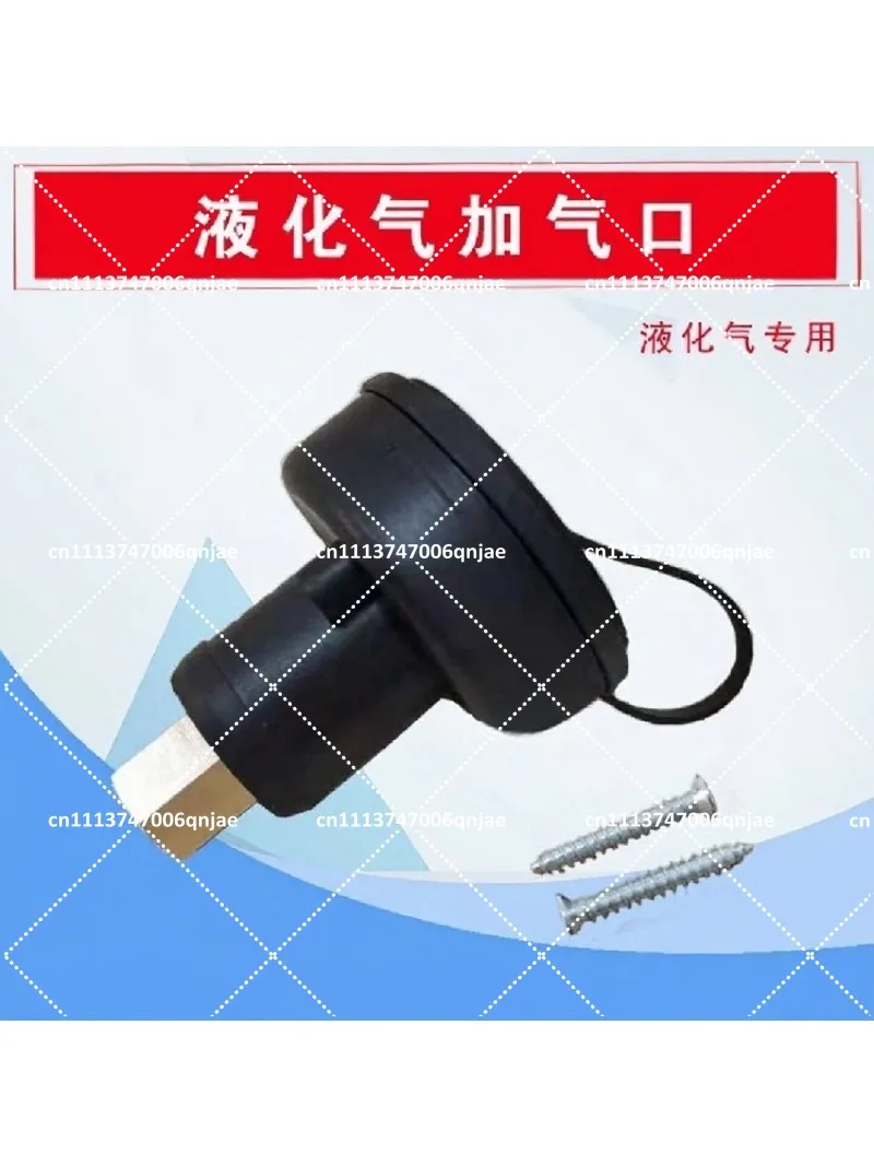 Black LPG Filling Valve, High‑Quality Replacement Component for Automotive Gas Conversion Equipment