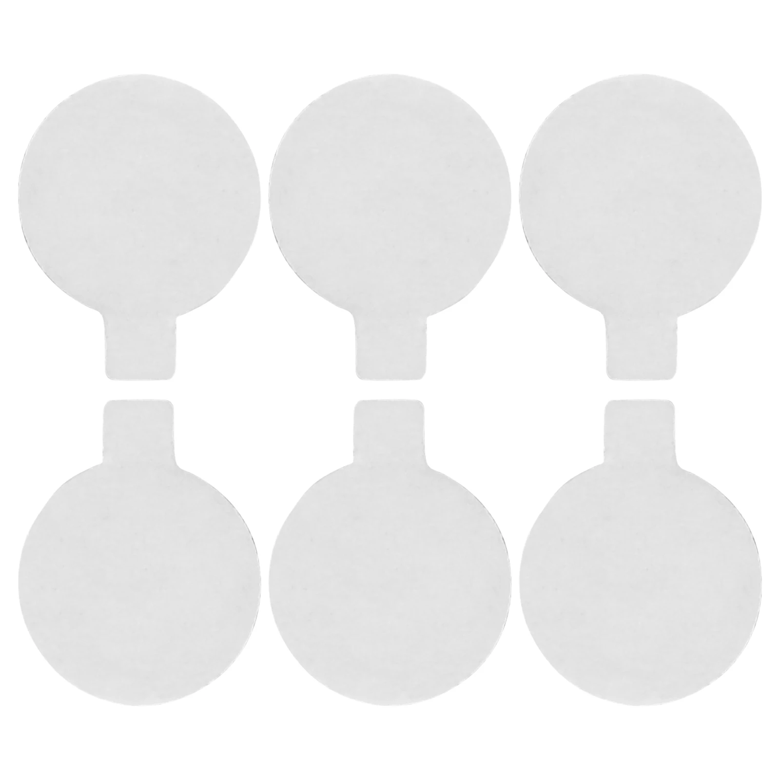

100 Pcs Vinyl Double-sided Nano Glue Circle Stickers Acrylic Coding Dots Office