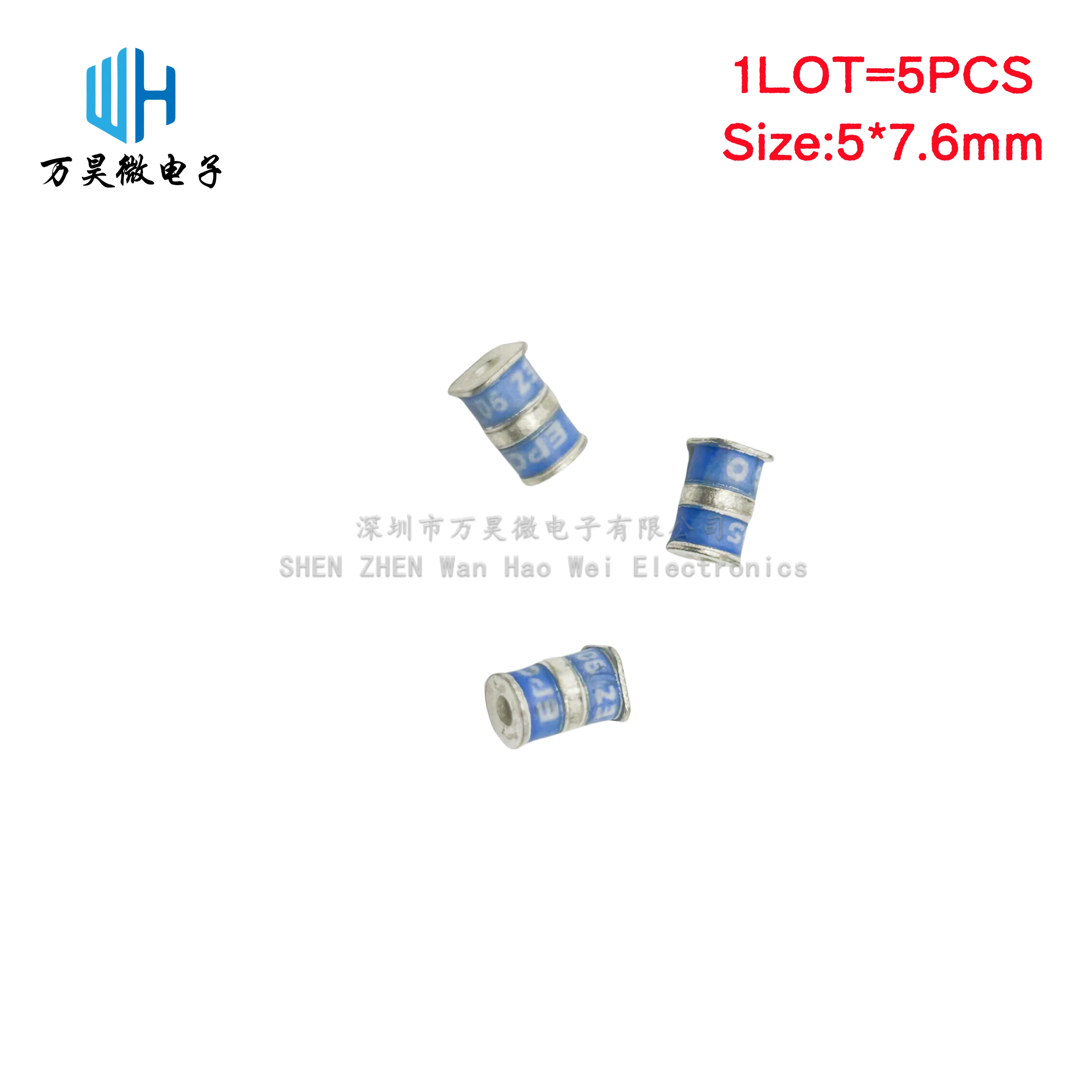 5PCS/LOT EPCOS TDK Ceramic gas discharge tube EZ0-A90XSMD 75V 90V 150V 230V 5*7.6mm B88069X6051T123 Surge protective