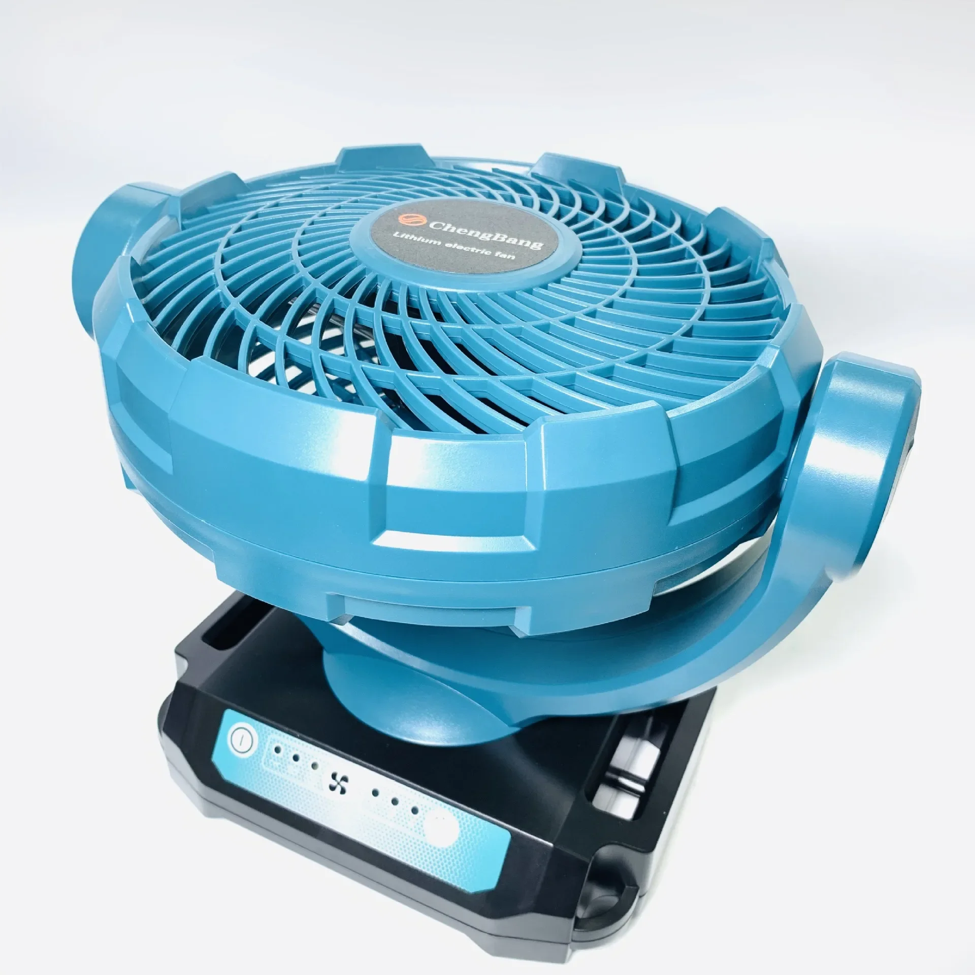 

l # Multipurpose Portable Cordless Fan With Lithium Battery High Power Mini Electric fan Rechargeable Outdoor Wireless electric