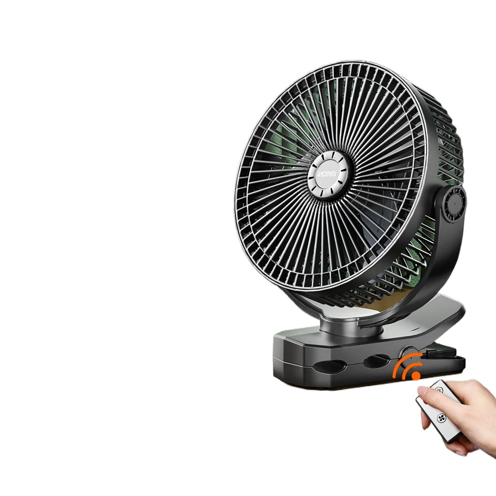 

Desktop small fan mini portable clip type silent small fan cooling usb charging fan household
