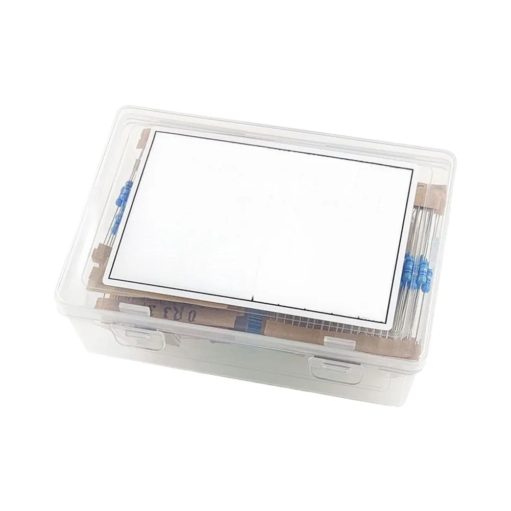 Diy Circuit Supplies Metal Film Resistor Kit For Electronics Hobbyists Metal Film Resistor Assortment Resistor