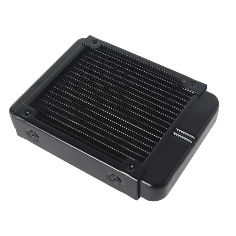 

Система жидкостного охлаждения «сделай сам», ребра высокой плотности, 18-рядные трубки, алюминиевый радиатор для системы 120