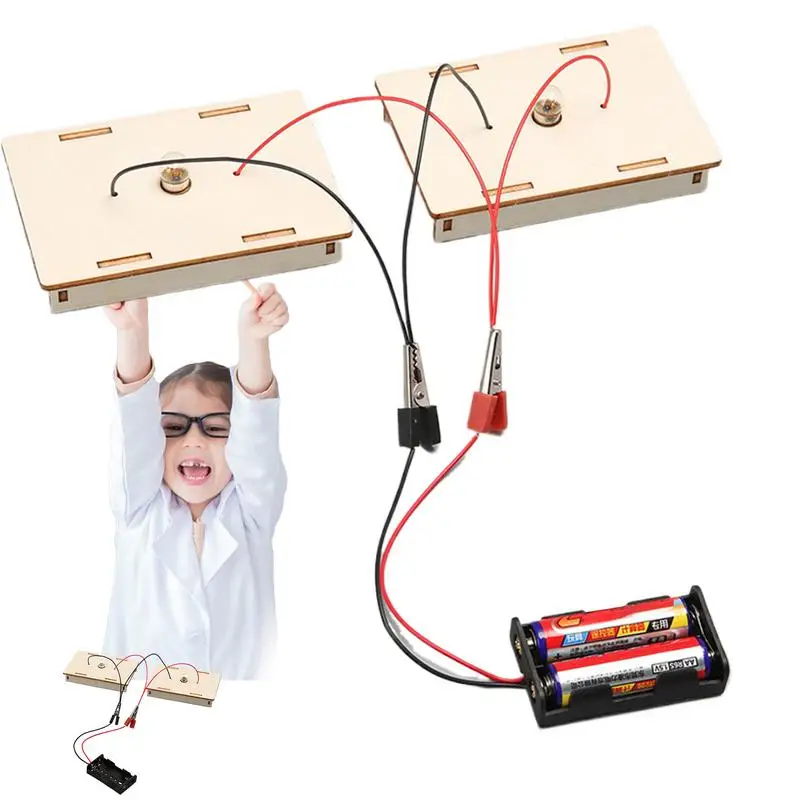 Electrical Circuit Kit For Kid Electricity Kit For Kid Educational Building Circuits Physics Science Learning Toys For Kids