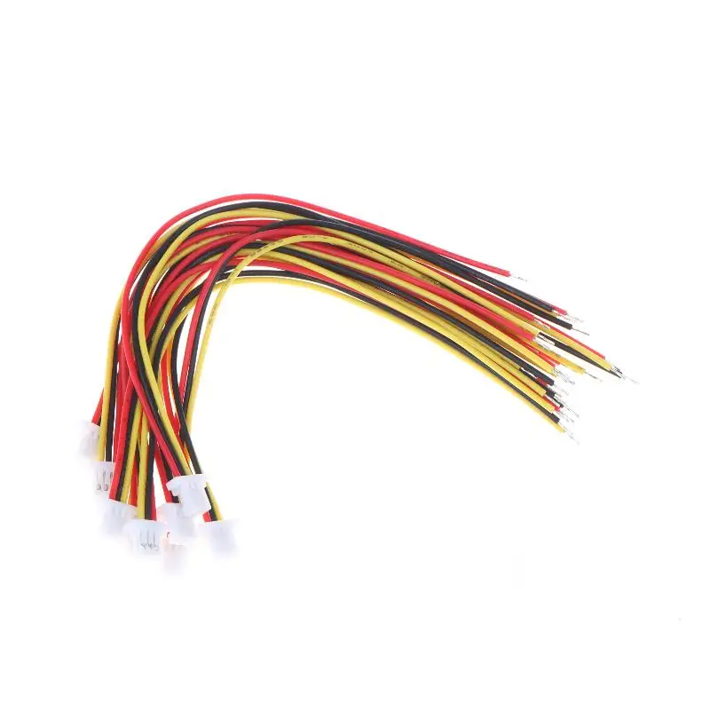 10Pcs SH1.0 Terminal Connector Cable 2/3/4P Single Ended Electronic Wire Harness for Drone Assembly Work