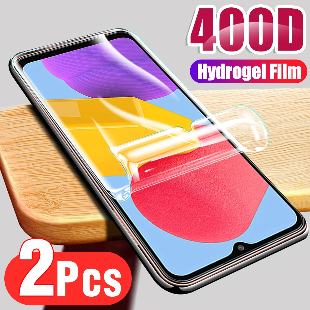 Гидрогелевая пленка с полным покрытием 2 шт. для Samsung Galaxy A14, защитная пленка Sumsung A14, A 14, 14A, 6,6 дюйма, защита для экрана
