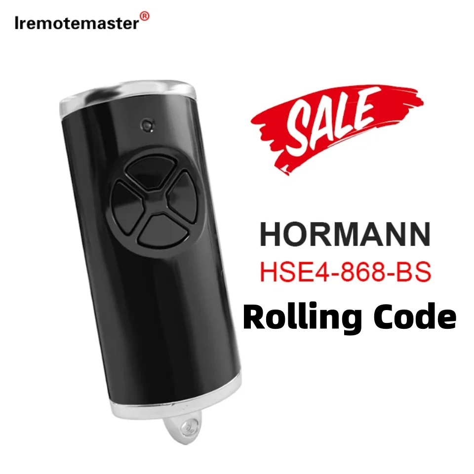 

HORMANN HSE2 HSE4 868 BS ROLLING CODE REMOTE CONTROL HORMANN BS SERIES 868MHz GARAGE DOOR REMOTE REPLICATOR OPENING DEVICE