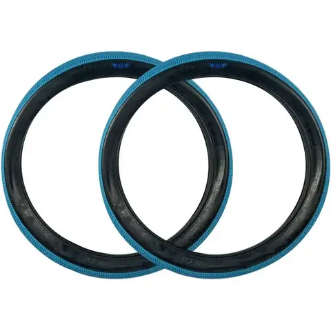 Speedster Beast 27.5x3.0 Durable BMX Wire Bead Replacement Tires Bundle - Blue