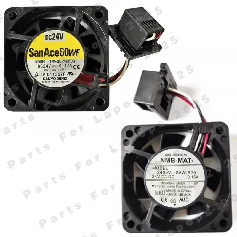 

Новый охлаждающий вентилятор J для FANUC 2408VL-S5W-B79 9WF0624H603 A90L-0001-0576 24В 0.15А 1 шт. 6 см 60×60×25 мм