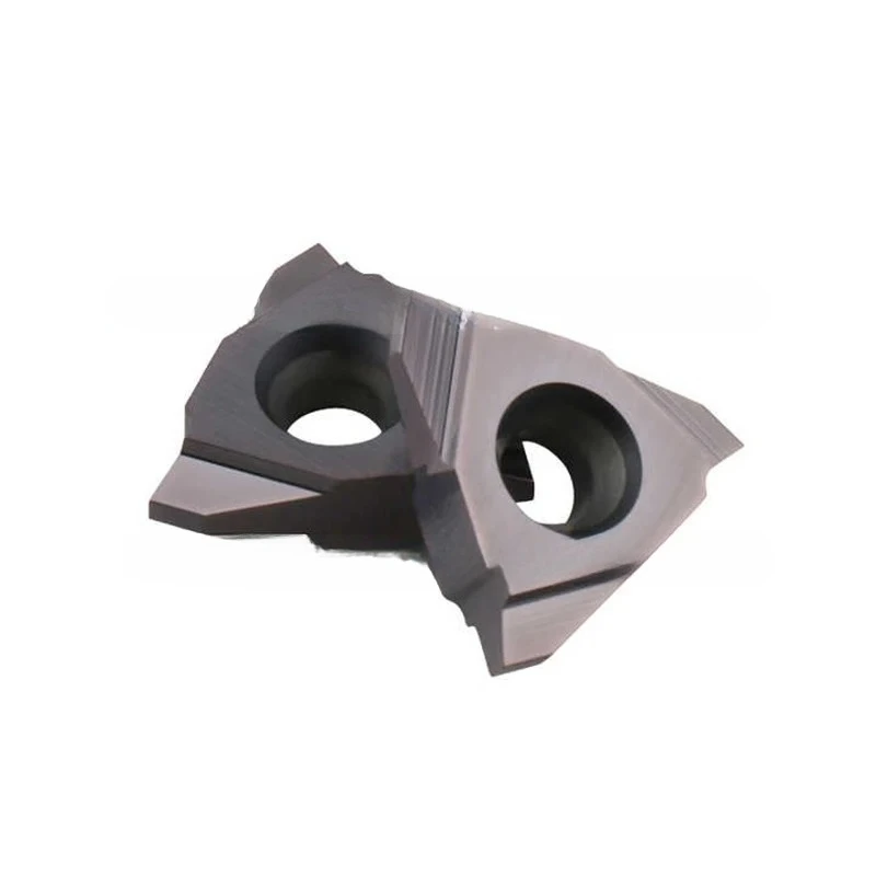2Pcs Vertical T-Type Thread Insert Blade 22VER4.0/5.0/6.0TR,27VER10.0/14.0/16.0TR Thread Turning Tool