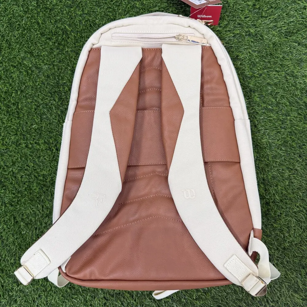Wilson 2025 New RF Series Federer Large Capacity Multi Functional Professional Tennis Backpack WR8054801001