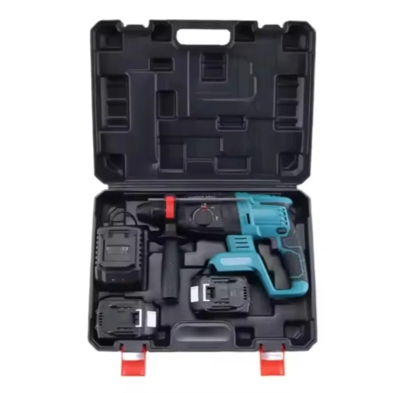 1500 واط مطرقة كهربائية لاسلكية تأثير الحفر 21 فولت طاقة البطارية لتقوم بها بنفسك الصف للخرسانة/الرخام للاستخدام الصناعي