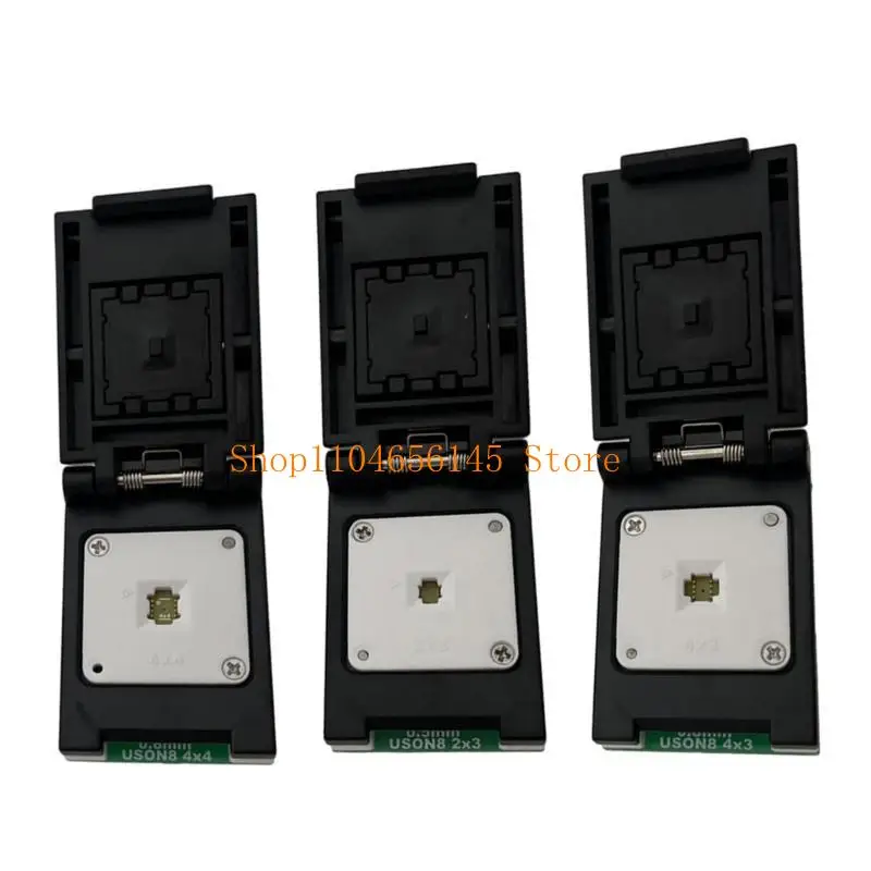 652F Durability IC Programming And Testing Socket, WSON8/QFN8/DFN8/USON8 to DIP8 Adapter For Electronic Engineers