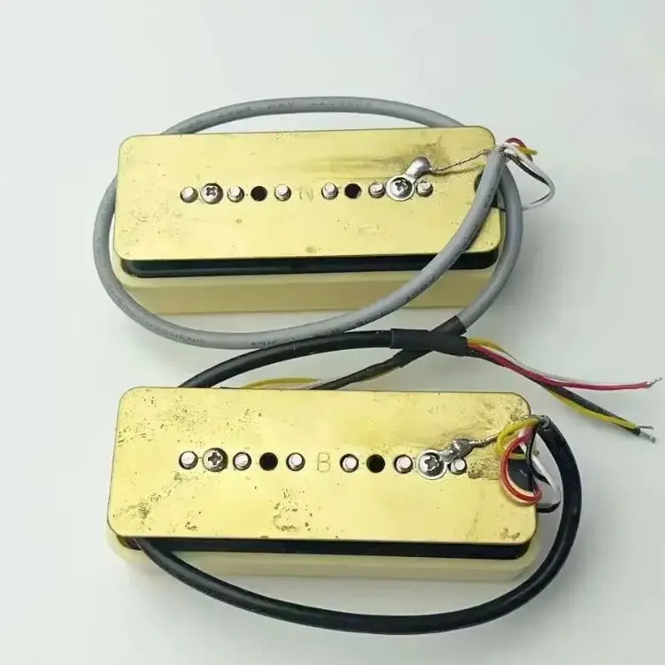 Shop Bo-Hong Store-Wilkinson High Quality Electric Guitar Pickup Set WO90SK-N,B P90 Jazz Style for Guitar Equipment Accessories-