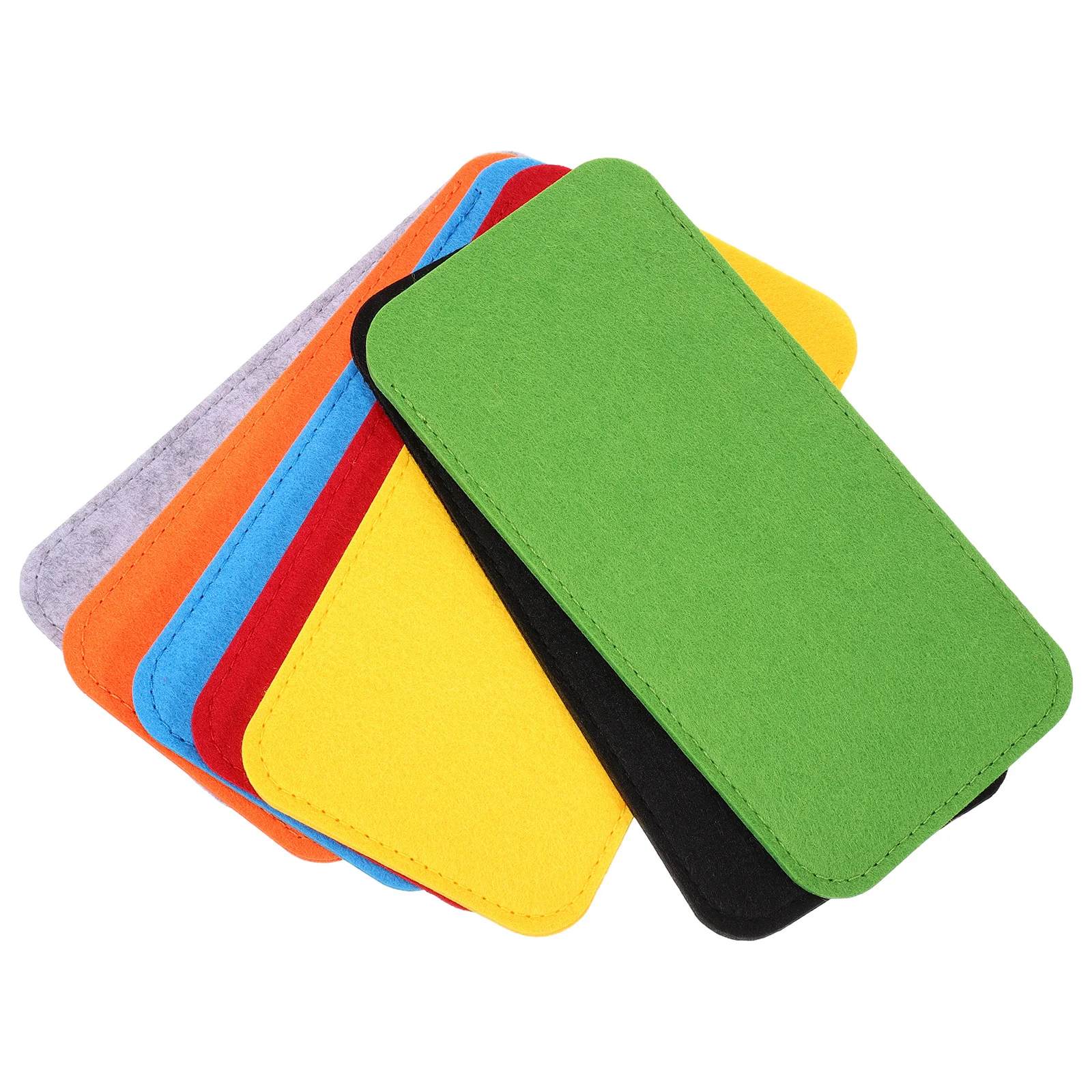 

7Pcs Eyeglasses Storage Bags Pouches Zip Closure Travel Glasses Case Makeup Pouch Portable Organizer