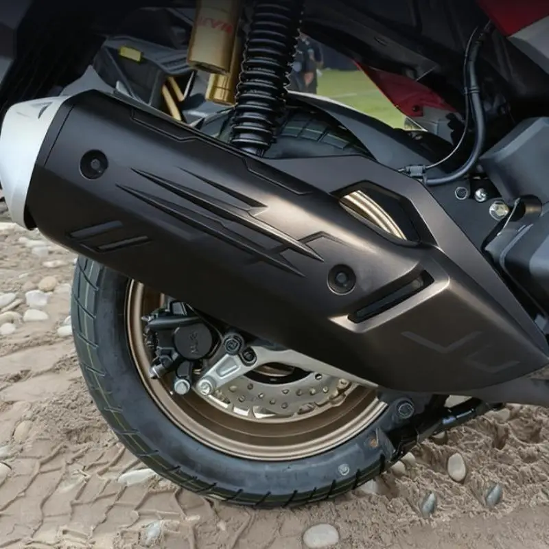 New 1Pcs Exhaust Cover Exhaust Pipe Heat Shield For NS150XC Modified Parts Exhaust Tip Radiator Pipe Heat Shield Cover