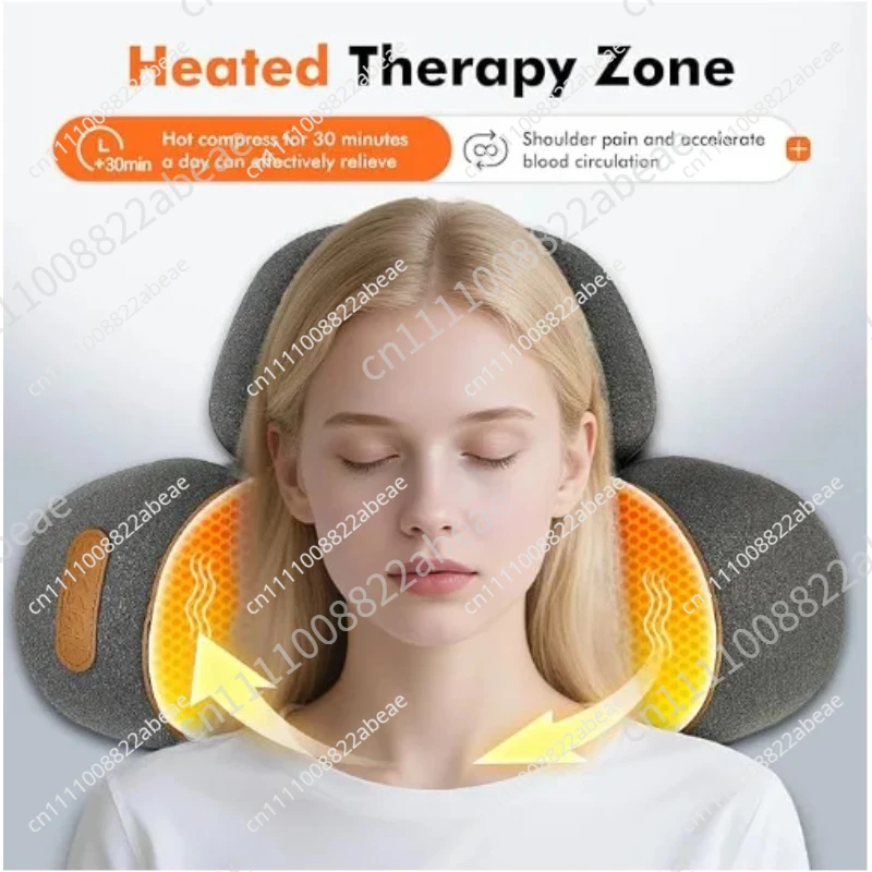 Cervical spine pillow protection, special massage for sleeping, spine non-traction heating compress repair