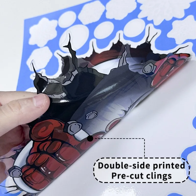 20226 عيد الميلاد زخرفة عيد الميلاد نافذة مرآة ملصق ندفة الثلج سانتا كلوز ثلج مول زجاج نافذة ملصق كهرباء