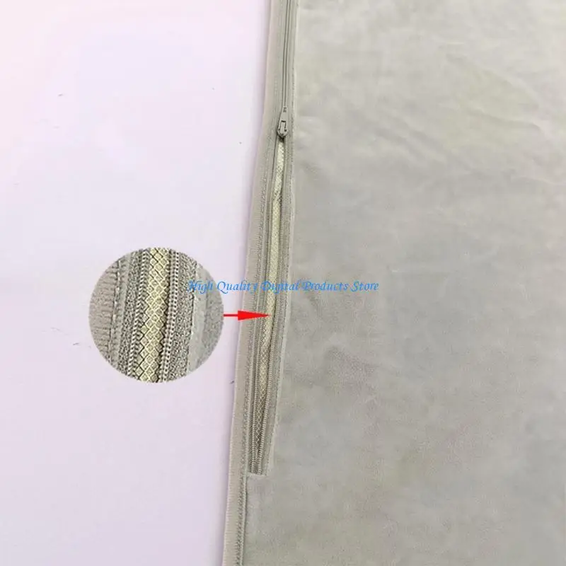 U2JE Breathable Radiation Blocker Protective Garment 70x90cm Flannel Fabric For Computer Phone Radiation Protections