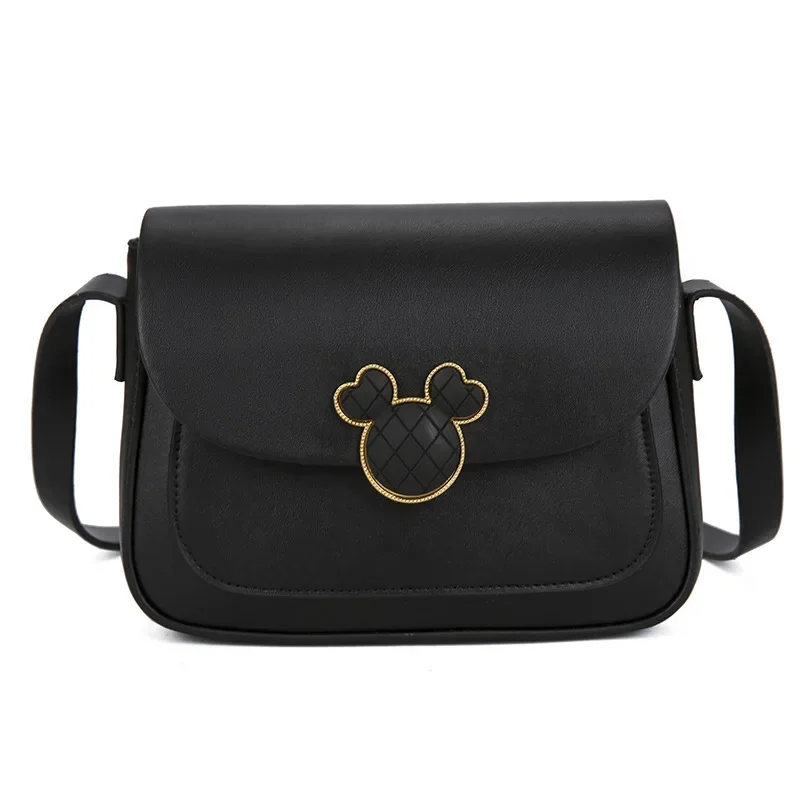 Disney Mickey Mouse Messenger กระเป๋าแฟชั่นไหล่กระเป๋าการ์ตูน CROSS Body กระเป๋าผู้หญิง Retro กระเป๋าเหรียญ